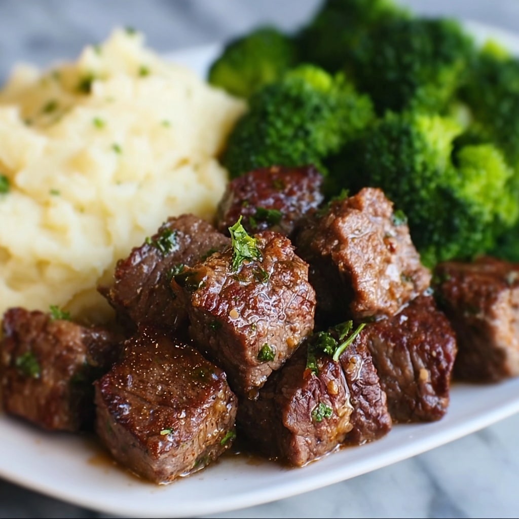 Air Fryer Steak Bites Recipe - Recipe Image