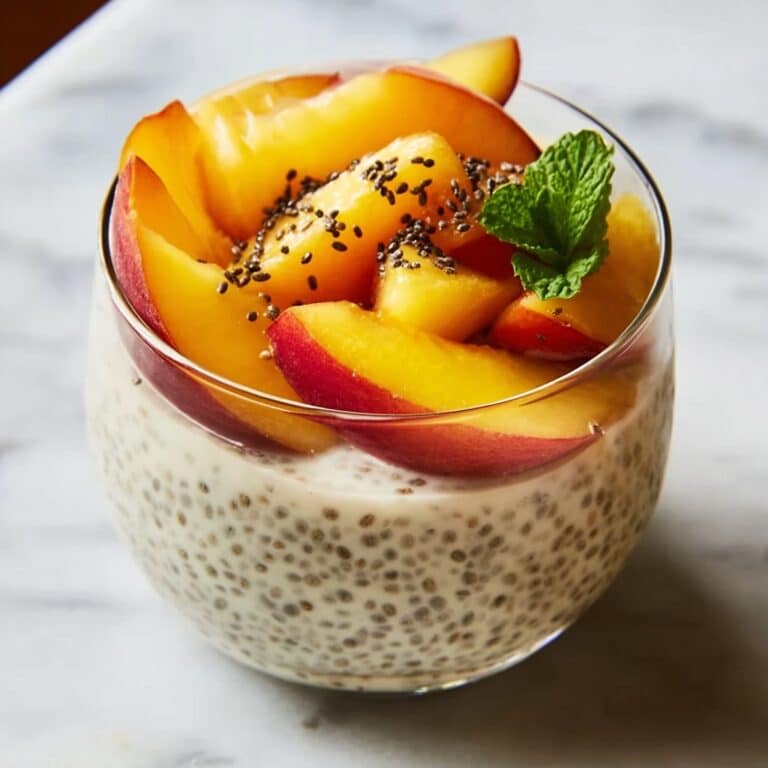 Great Peach Chia Pudding Recipe