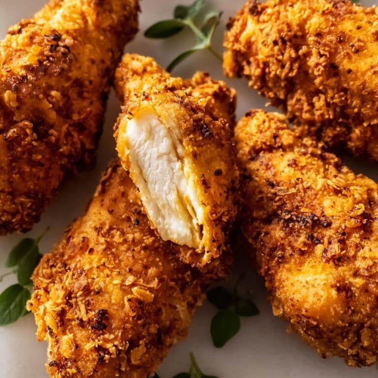 Crispy Parmesan Ranch Chicken Tenders Recipe