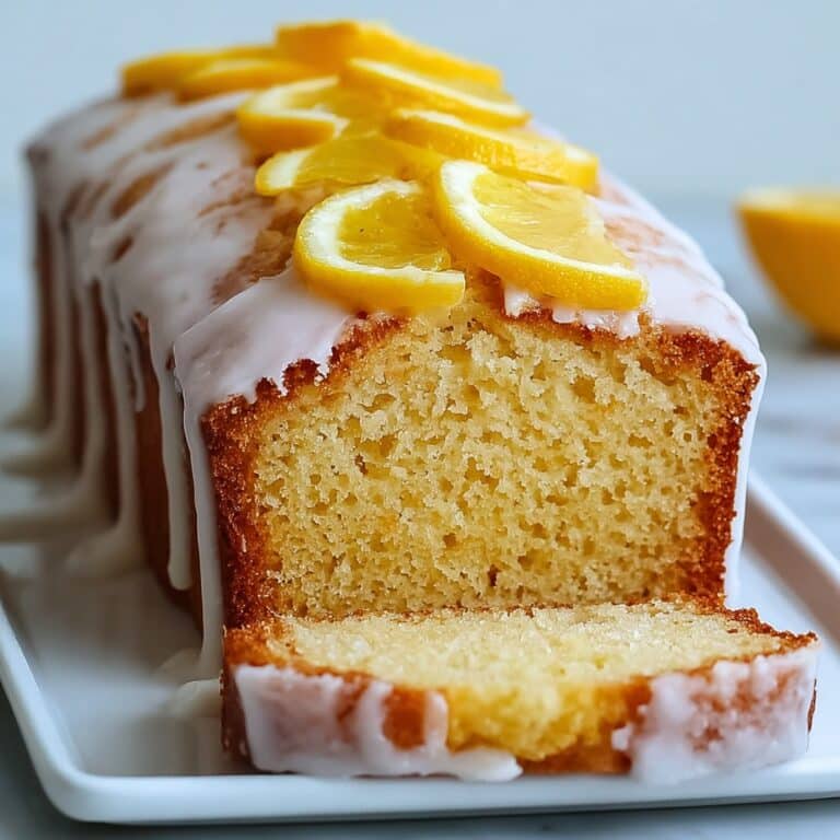 Lemon Pound Cake with Lemon Glaze Recipe