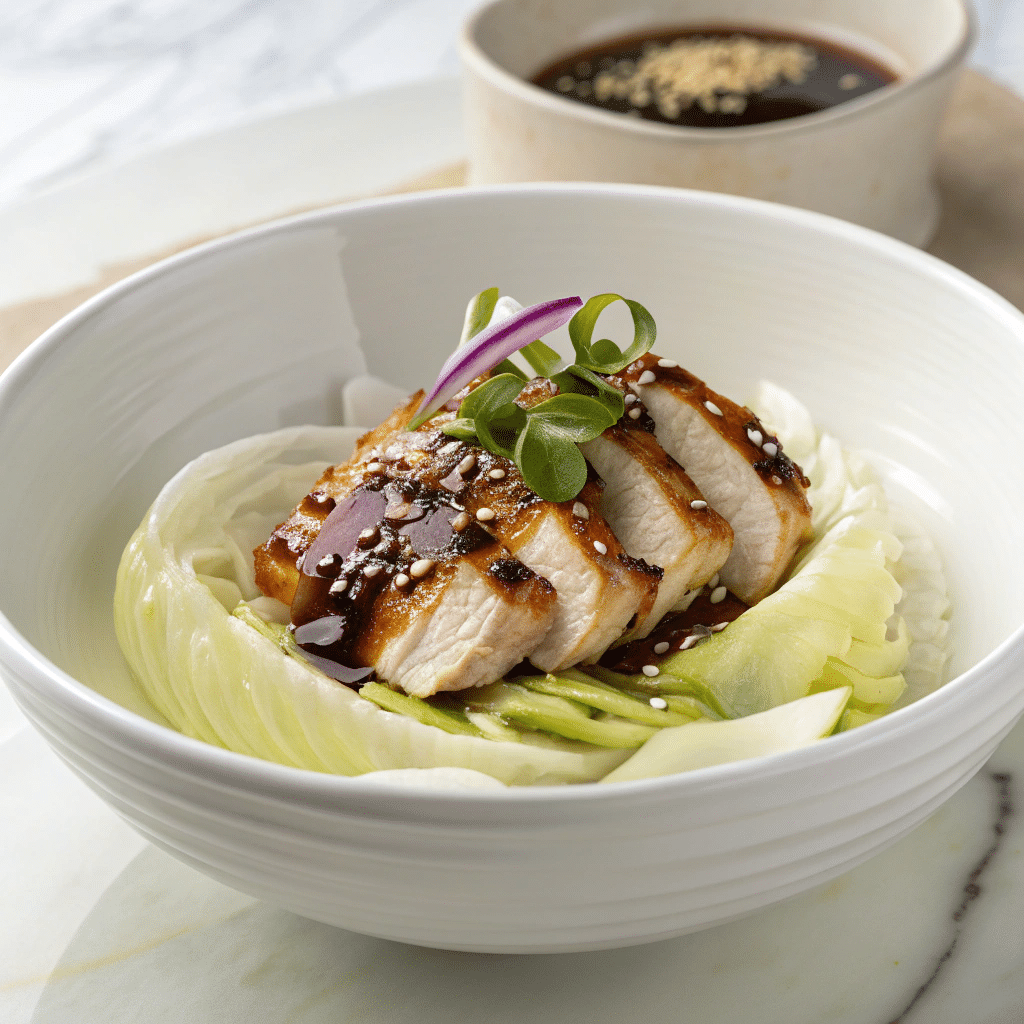 Chicken Egg Roll Bowls: A Healthy and Flavorful Twist on a Classic Dish Recipe - Recipe Image