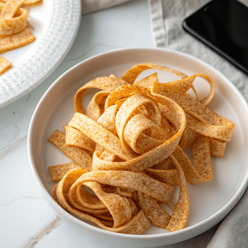 Fried Wonton Strips Recipe - Recipe Image