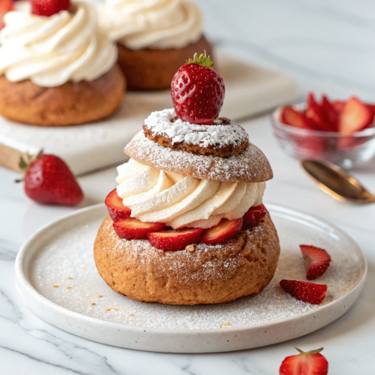 Triple Chocolate Choux Buns Recipe