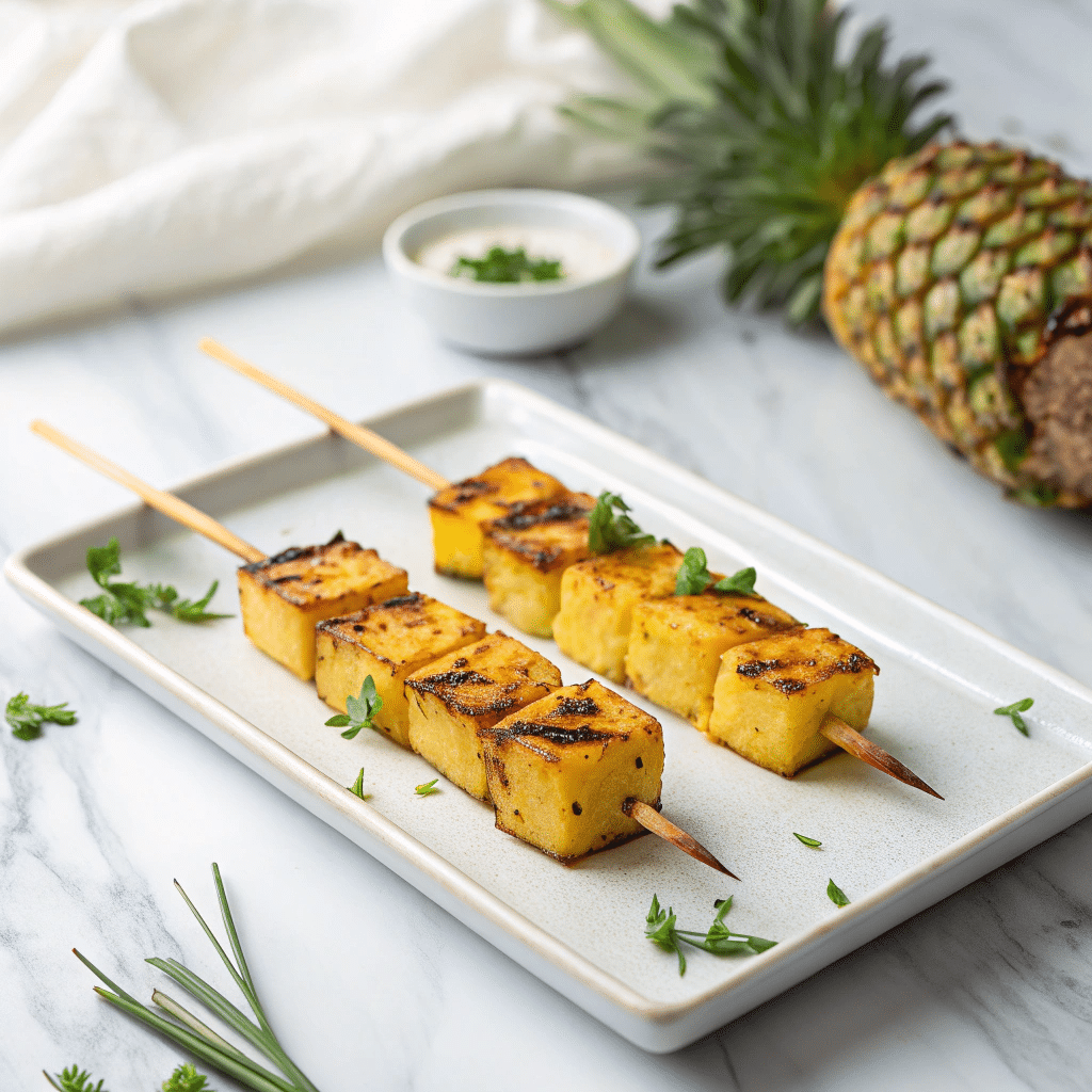 Pineapple Skewers Recipe - Recipe Image