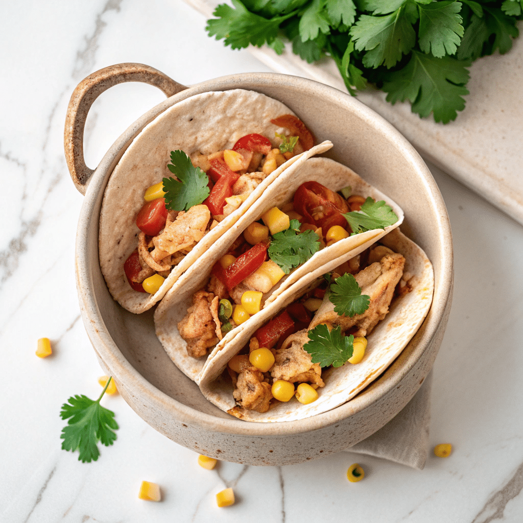 Crockpot Ranch Chicken Tacos Recipe - Recipe Image