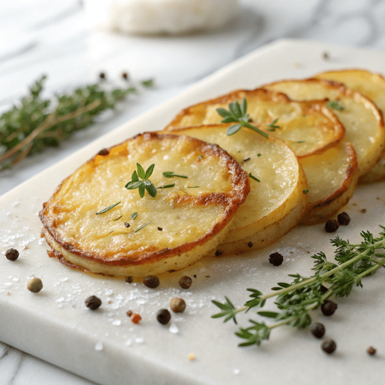 Crispy Parmesan and Gruyère Potato Gratin Recipe