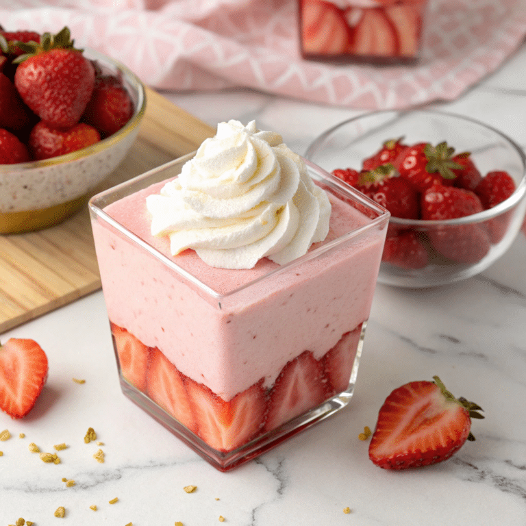 Creamy Strawberry Mousse Recipe