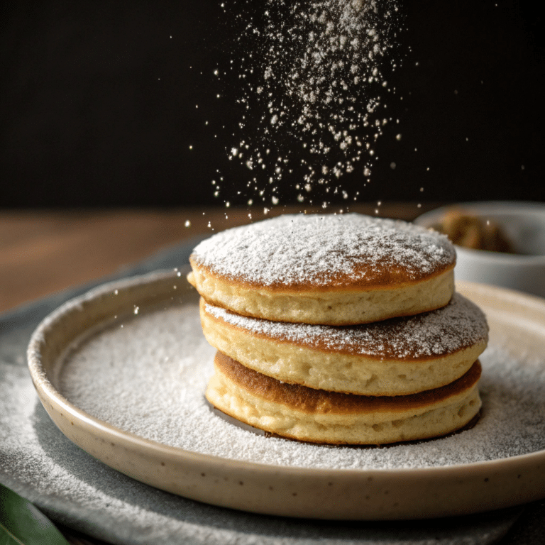 Fluffy Japanese Soufflé Pancakes Recipe