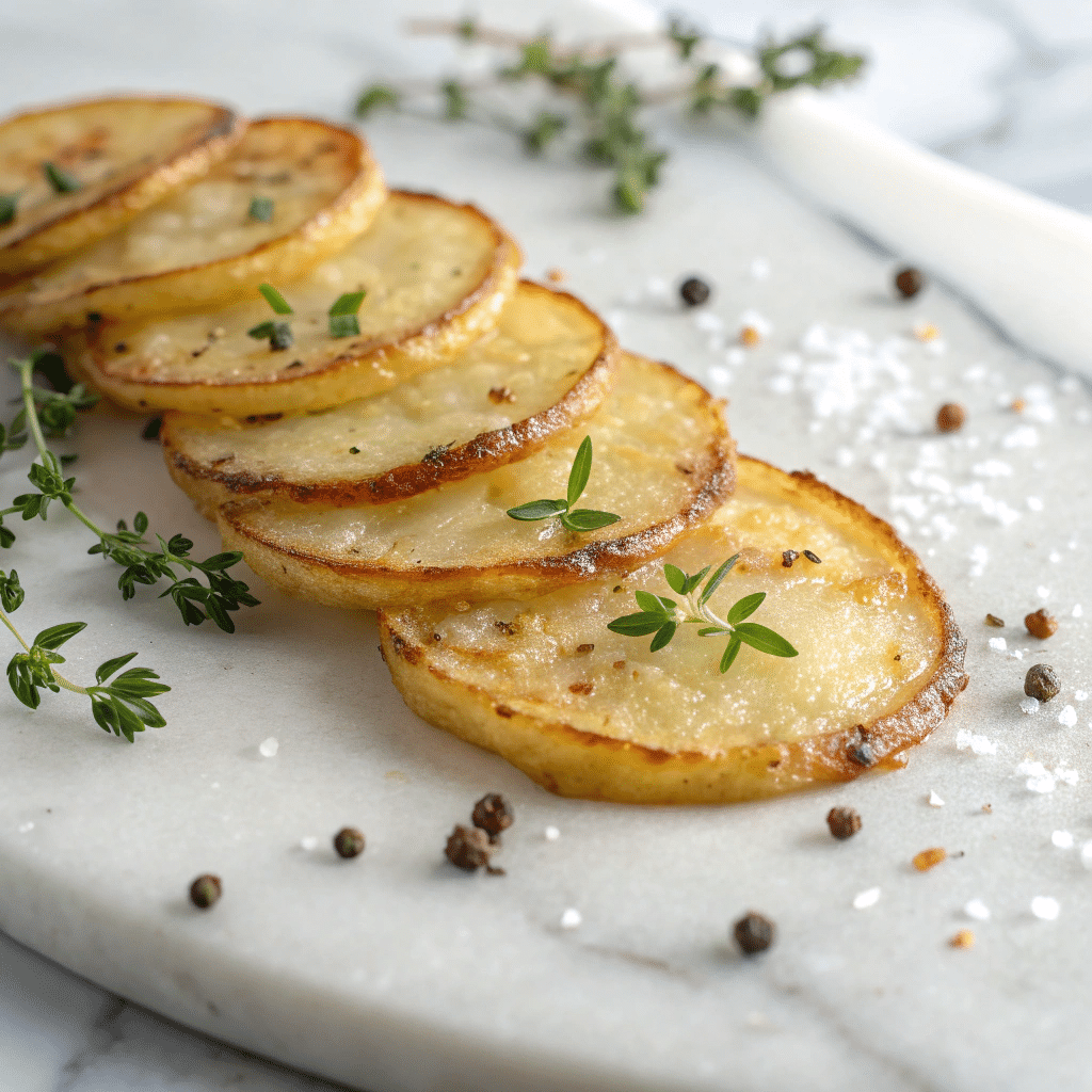 Crispy Parmesan and Gruyère Potato Gratin Recipe - Recipe Image