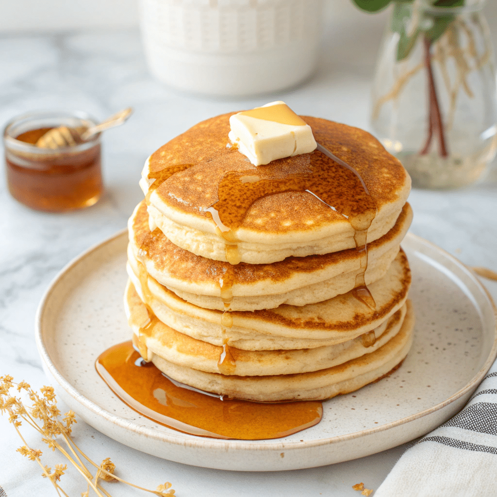 Homemade Pancakes Recipe - Recipe Image