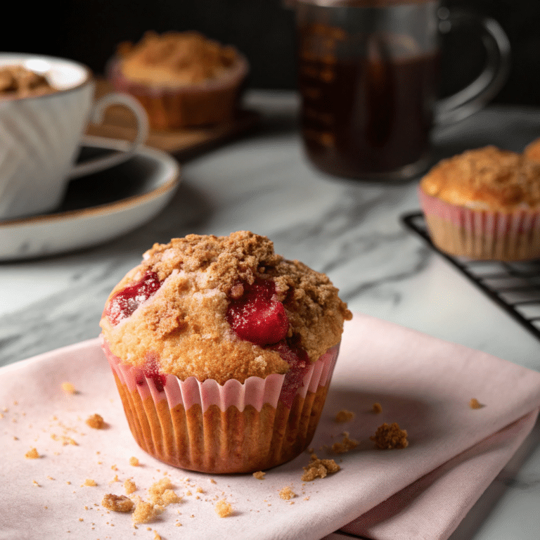 Rhubarb Muffins Recipe