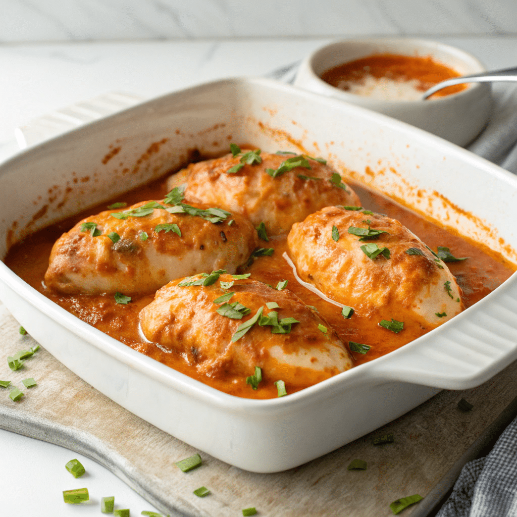 Baked Buffalo Chicken Recipe - Recipe Image