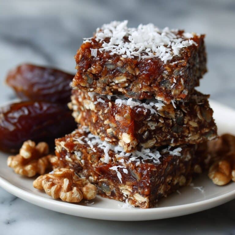 Delicious & Nourishing Date & Nut Energy Bars Recipe