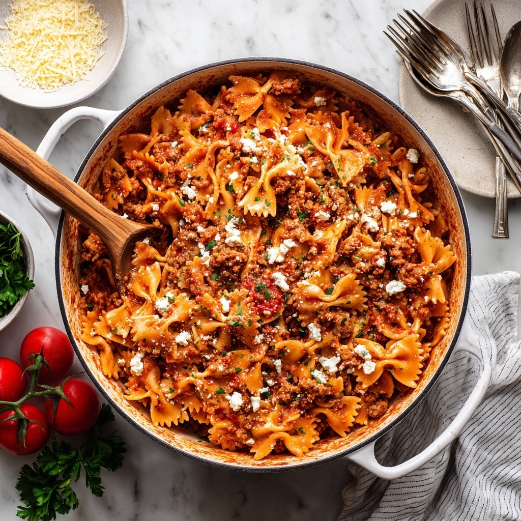 One Skillet Lasagna Recipe - Recipe Image