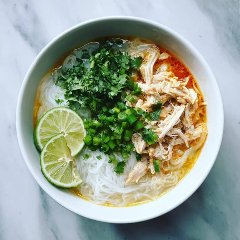 Lao Chicken Noodle Soup Recipe