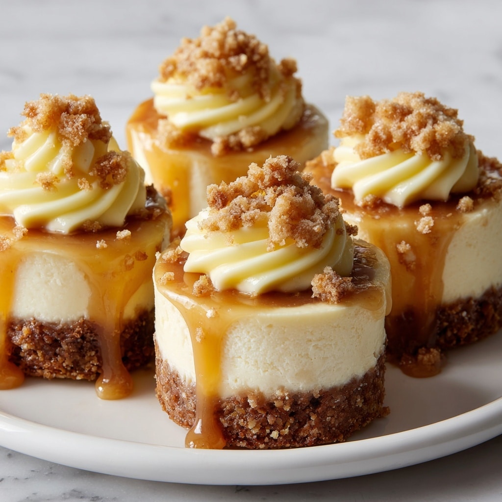 Decadent Vanilla Bean Crème Brûlée Cheesecake Cupcakes Recipe - Recipe Image