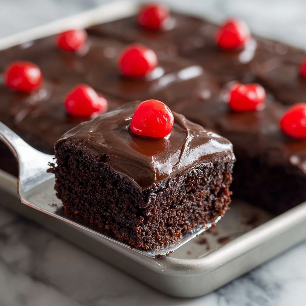 Dr Pepper Cherry Cake Recipe - Recipe Image