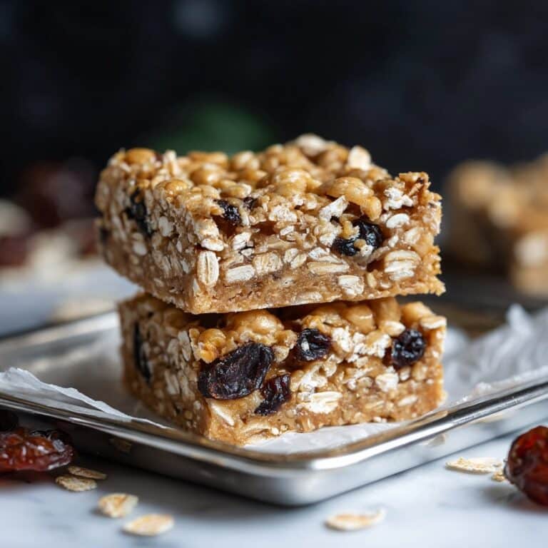 Oatmeal Raisin Cookie Bars Recipe