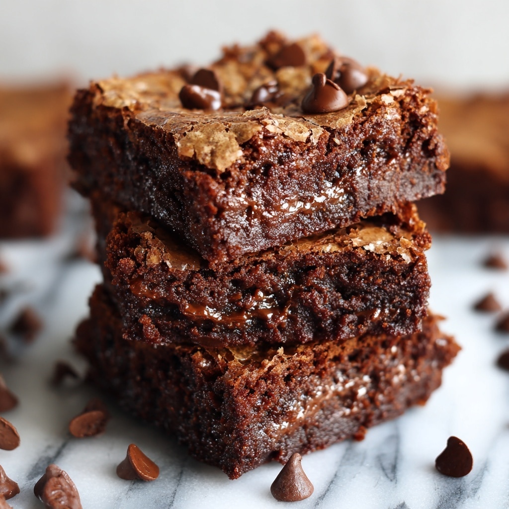 Vegan Zucchini Brownies Without Added Sugar Recipe - Recipe Image