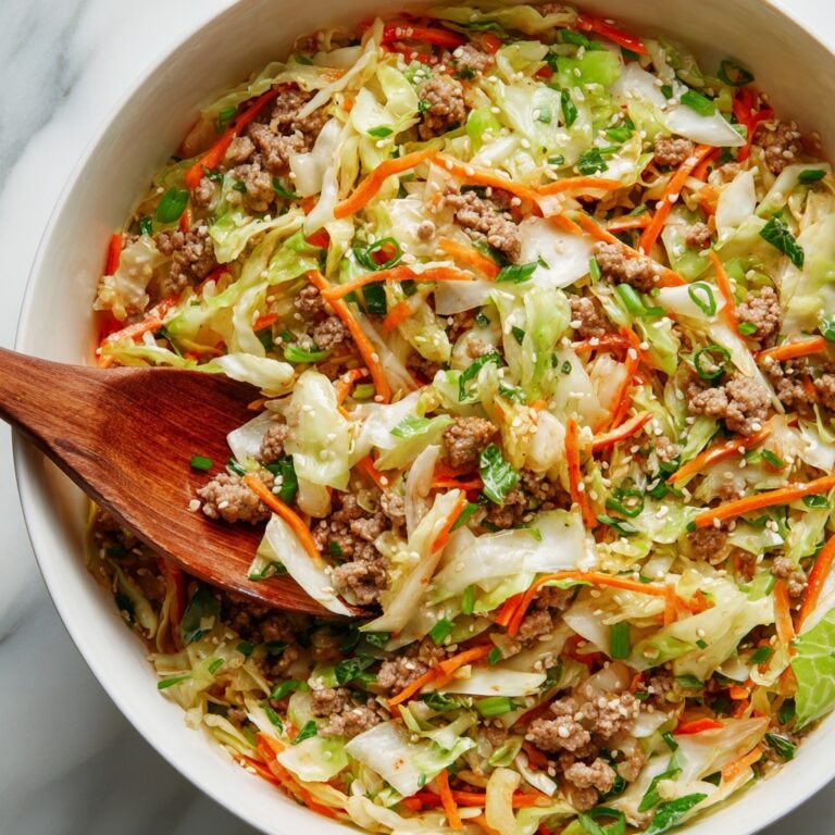 Ground Turkey Egg Roll Bowls Recipe