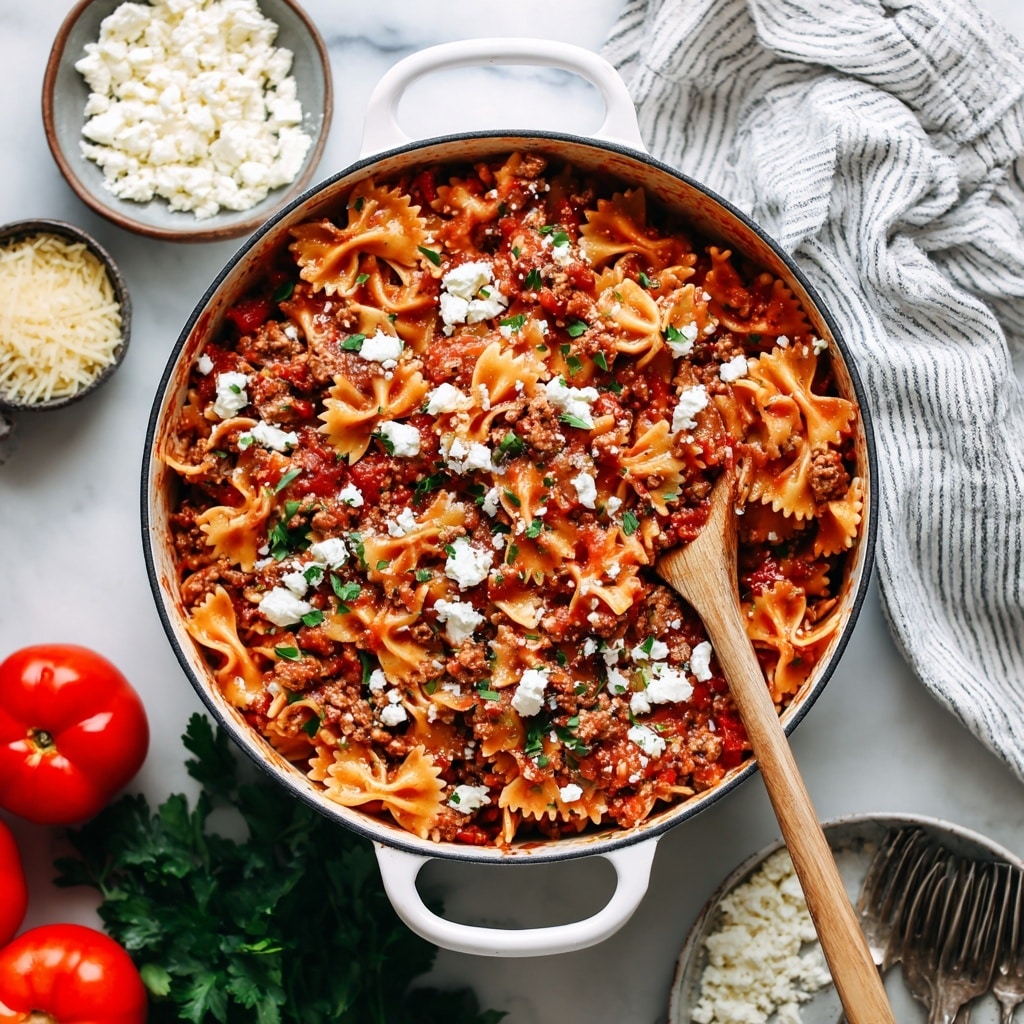 One Skillet Lasagna Recipe - Recipe Image
