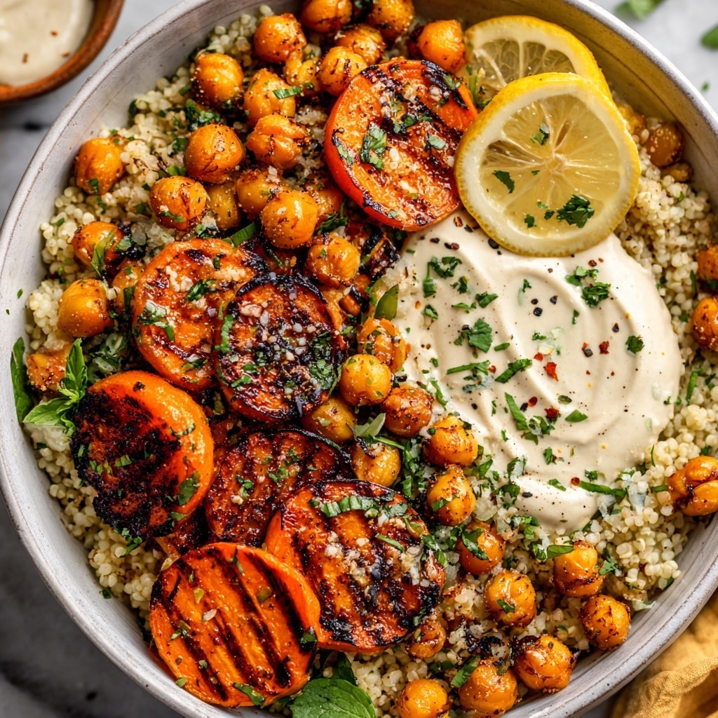 Savory One-Pan Roasted Carrot and Chickpea Bowl for Busy Nights Recipe - Recipe Image