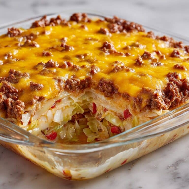 Southern Style Cabbage Beef Bake Recipe