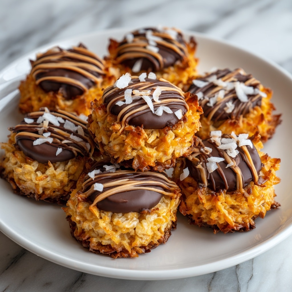 No-Bake Samoa Cookies Recipe - Recipe Image