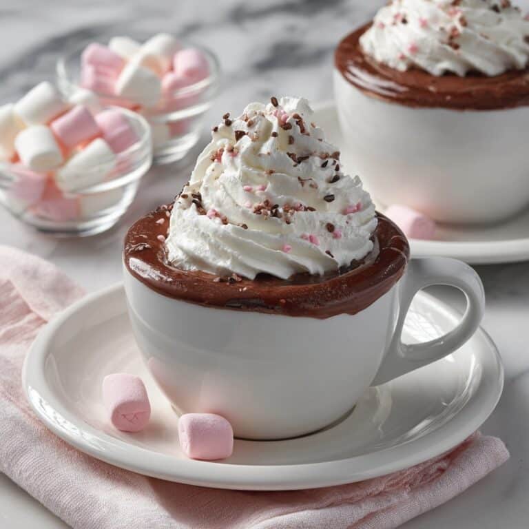 Rich Homemade Hot Chocolate Recipe