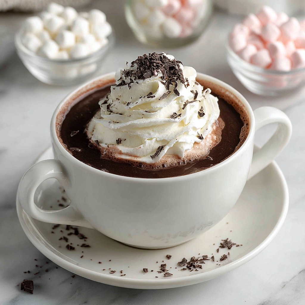 Rich Homemade Hot Chocolate Recipe - Recipe Image