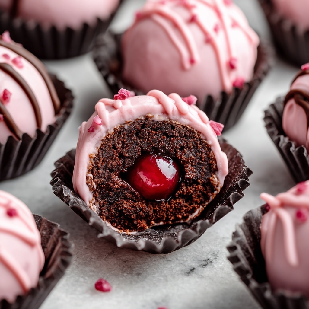 Cherry Mash Truffles Recipe - Recipe Image