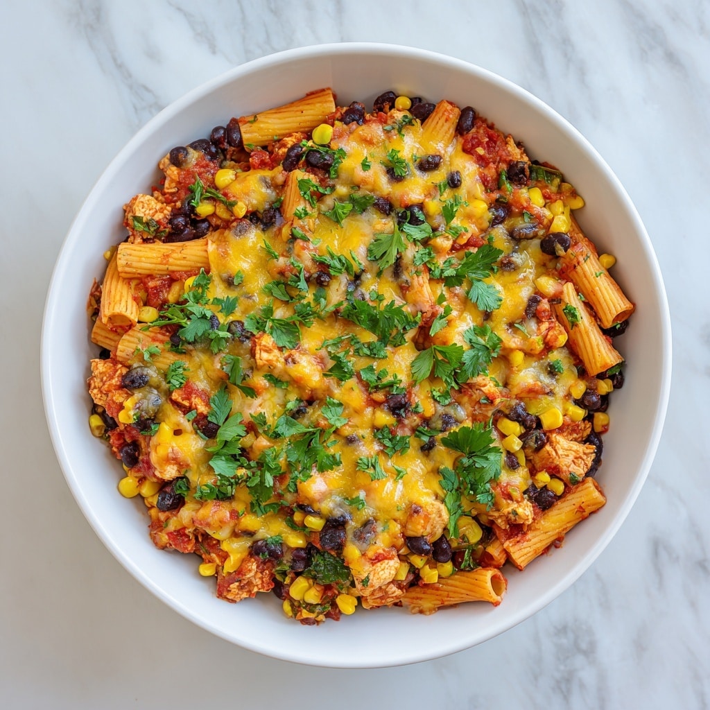 Slow Cooker Chicken Enchilada Pasta Recipe - Recipe Image