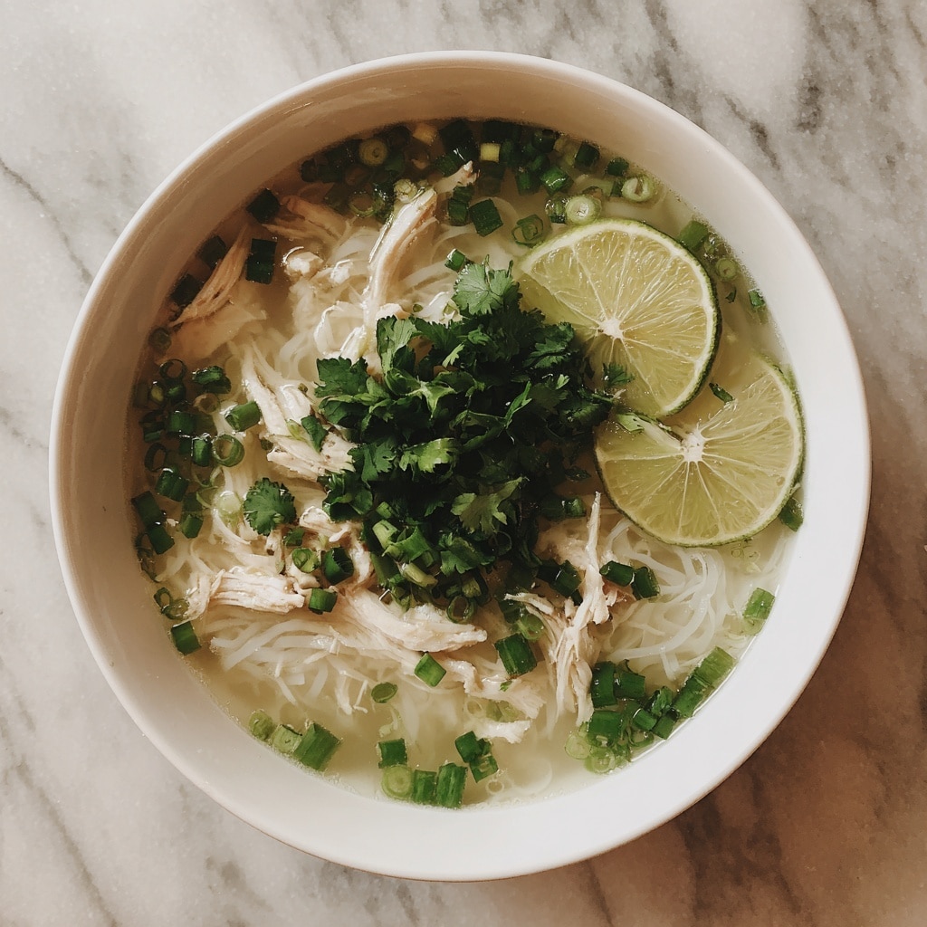 Lao Chicken Noodle Soup Recipe - Recipe Image