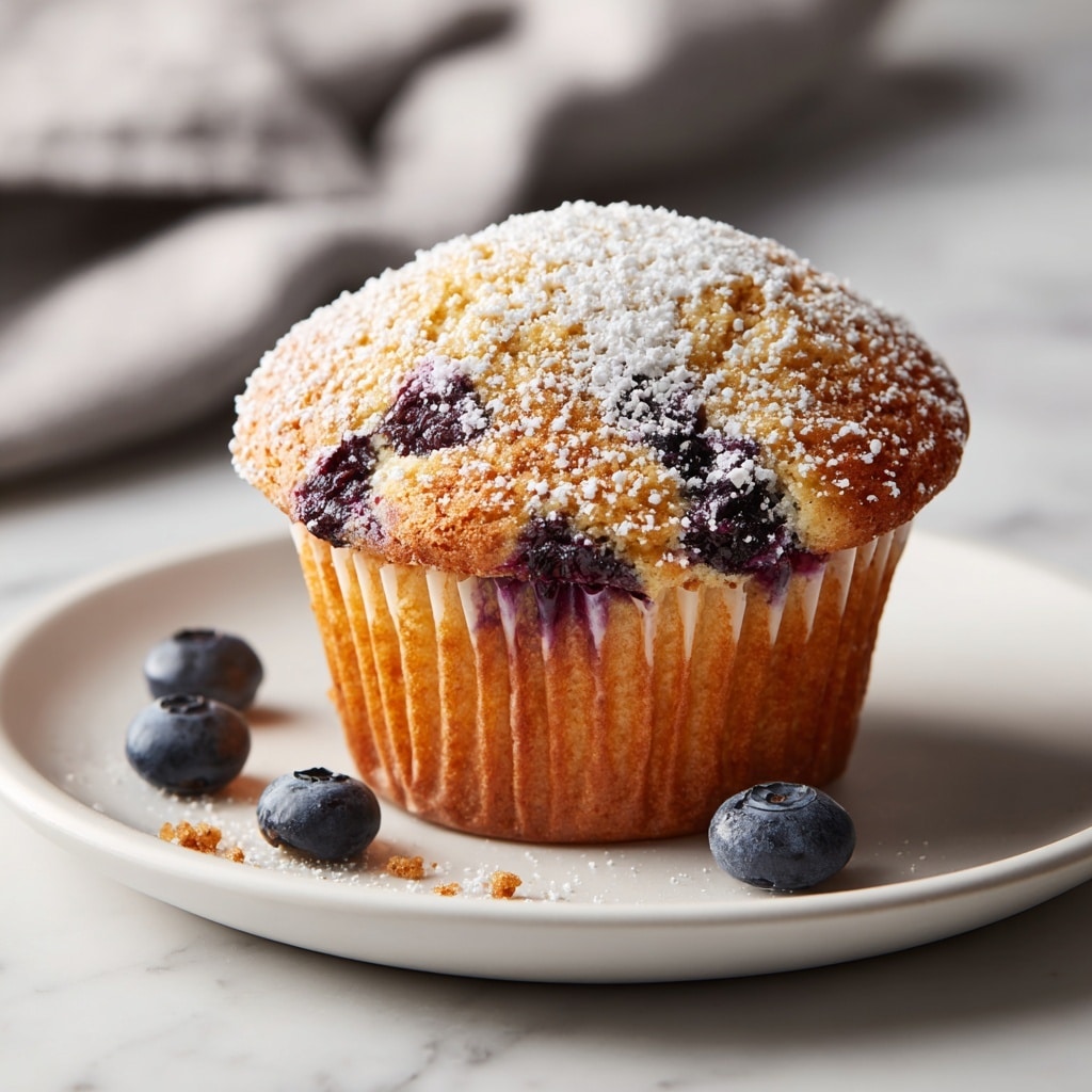 Lemon Blueberry Muffins Recipe - Recipe Image