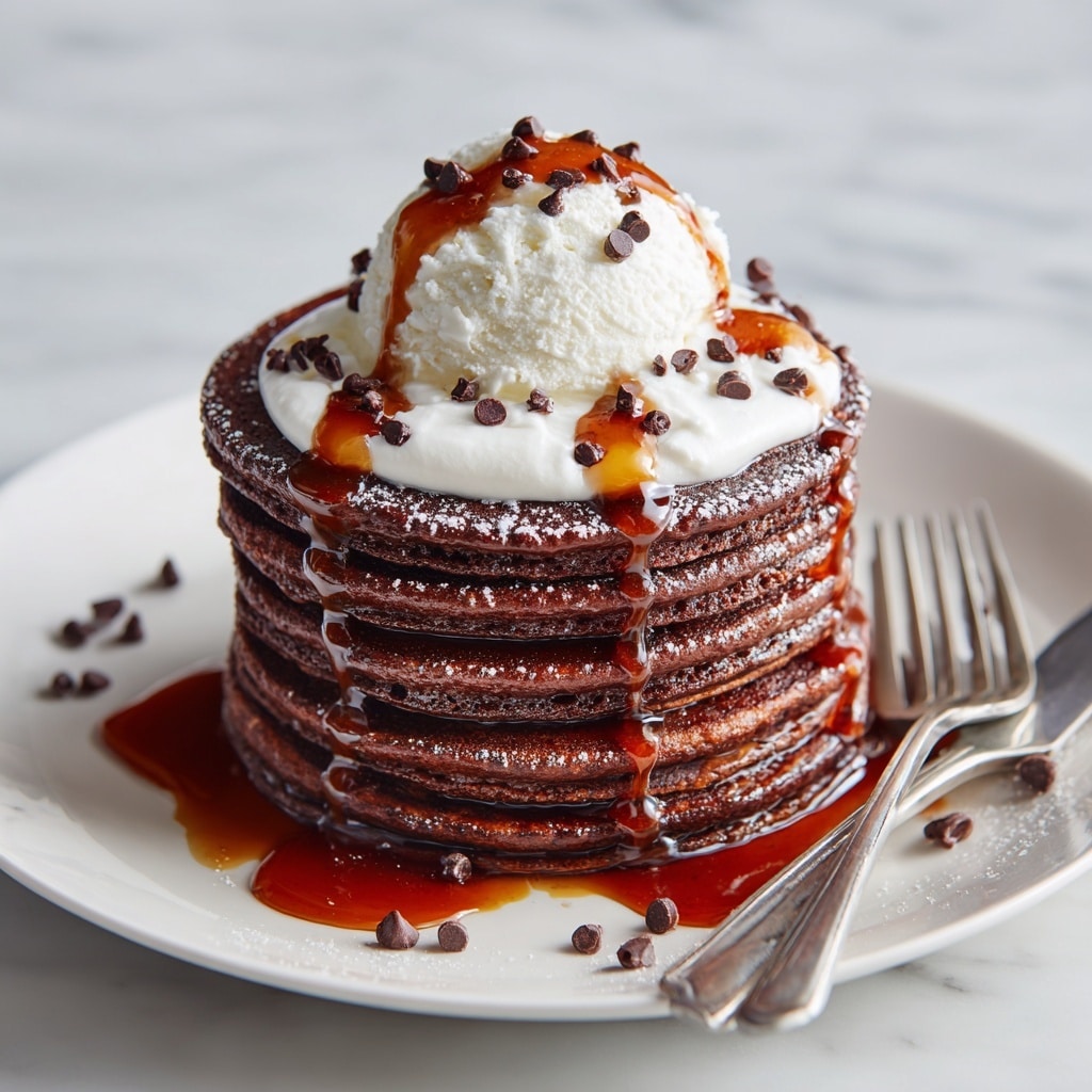 Chocolate Protein Pancakes Recipe - Recipe Image