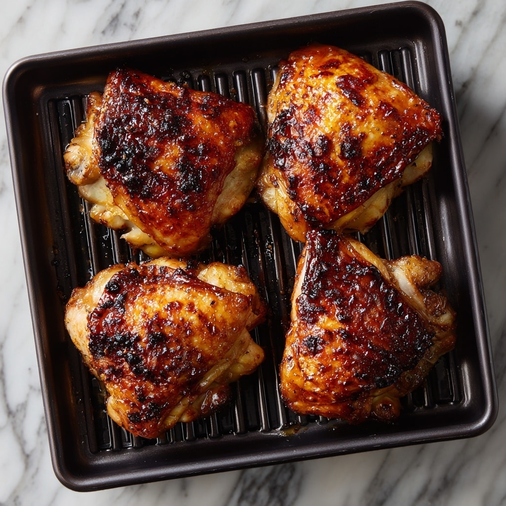 Air Fryer Hot Honey Chicken Thighs Recipe - Recipe Image