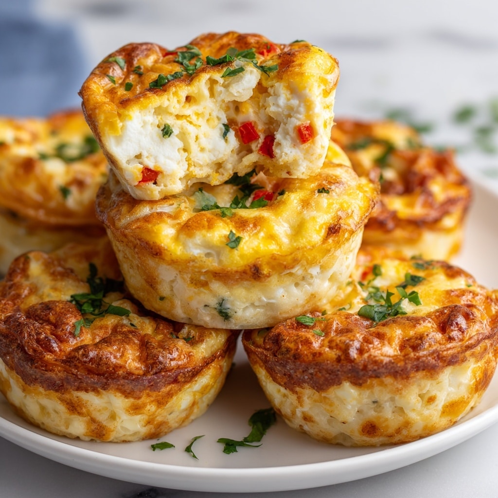 Cheesy Protein Egg Muffins Recipe - Recipe Image