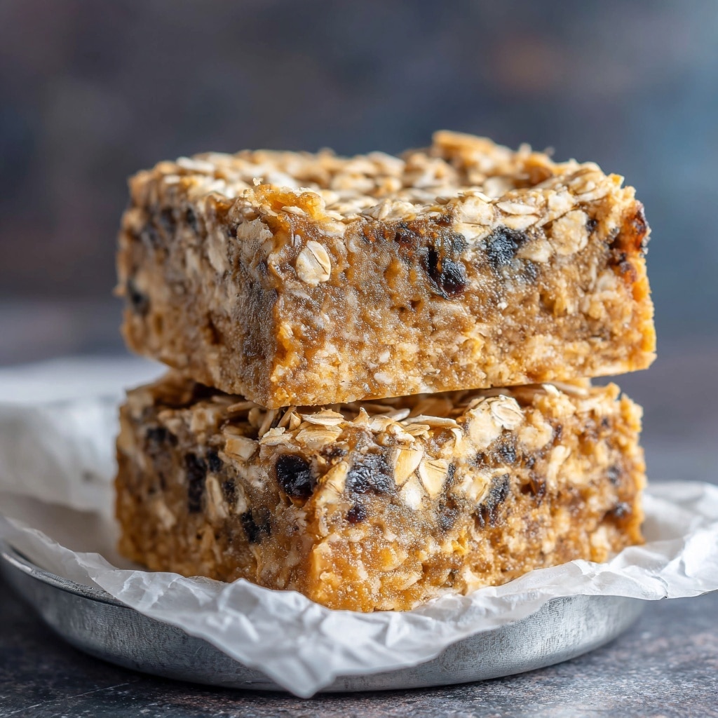 Oatmeal Raisin Cookie Bars Recipe - Recipe Image