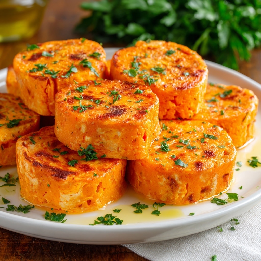 Sweet & Spicy Smashed Sweet Potatoes Recipe - Recipe Image