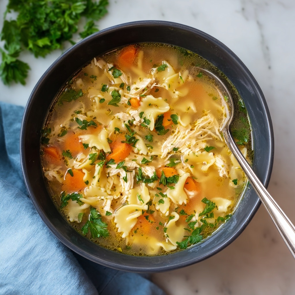 Cozy Chicken Pastina Soup for Cold Days Recipe - Recipe Image