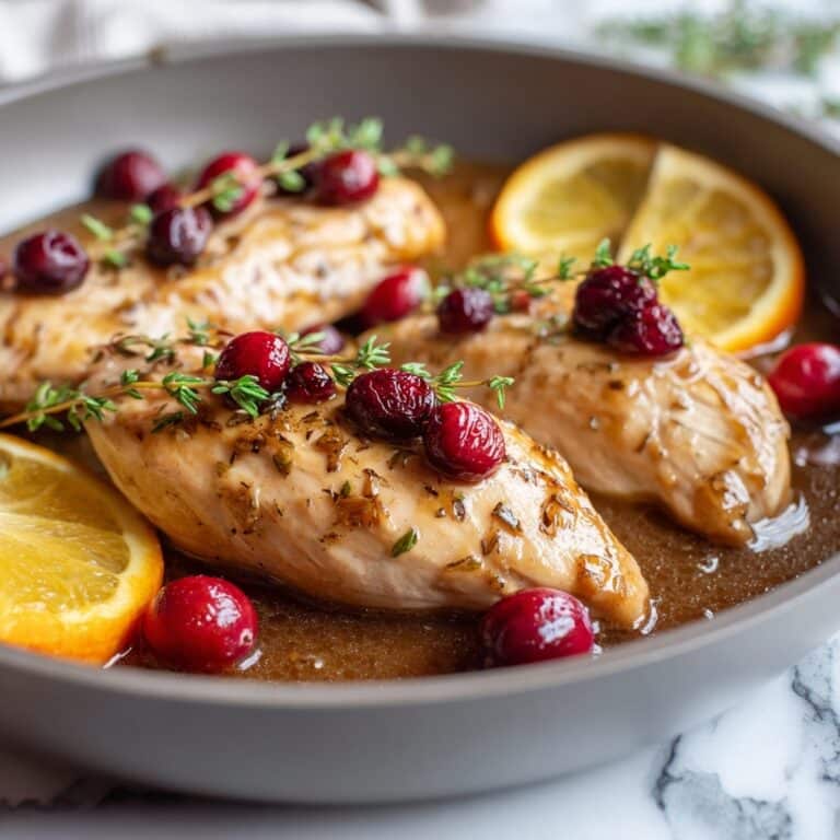 Cranberry Orange Chicken Recipe
