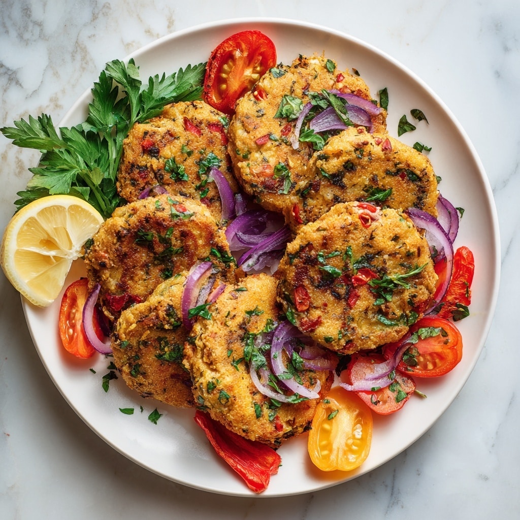 Mediterranean Chicken Patties Recipe - Recipe Image