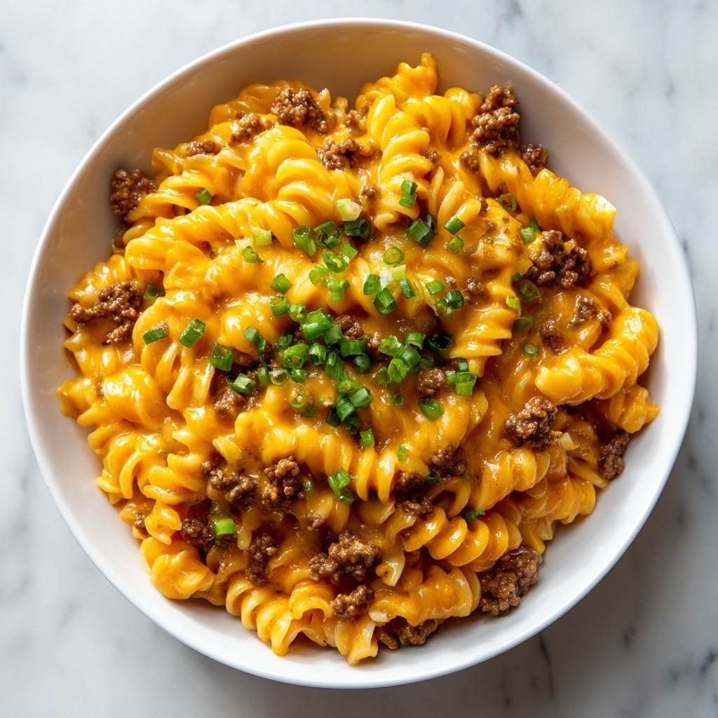 One-Pot Beef and Cheddar Ranch Pasta Recipe
