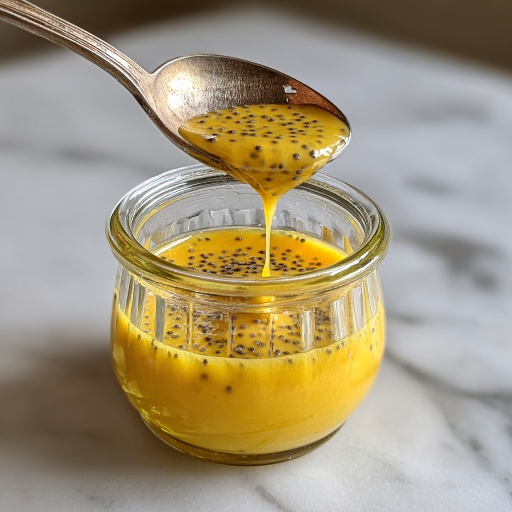 Homemade Honey Mustard Dressing Recipe - Recipe Image