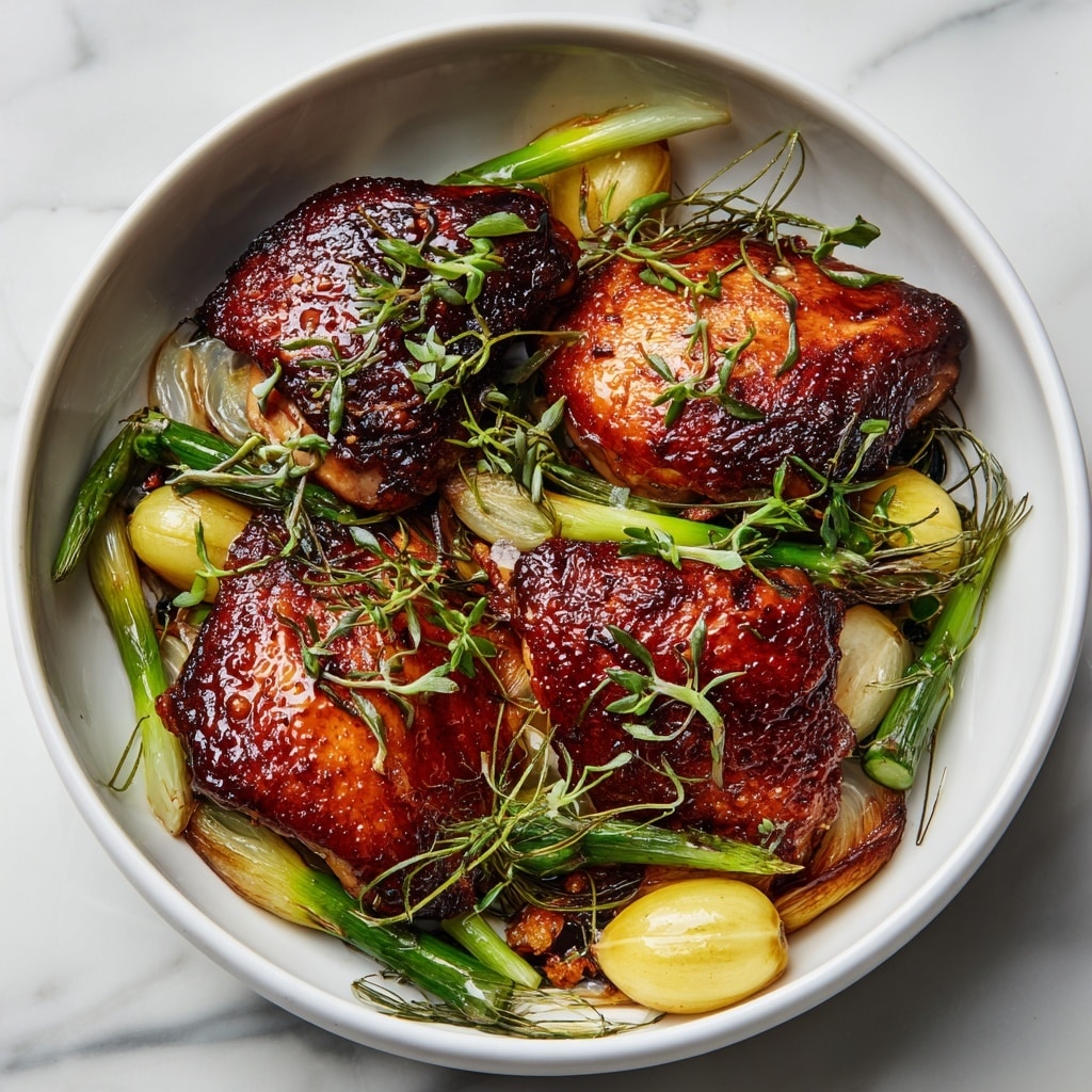 One-Pan Roasted Chicken with Spring Vegetables Recipe