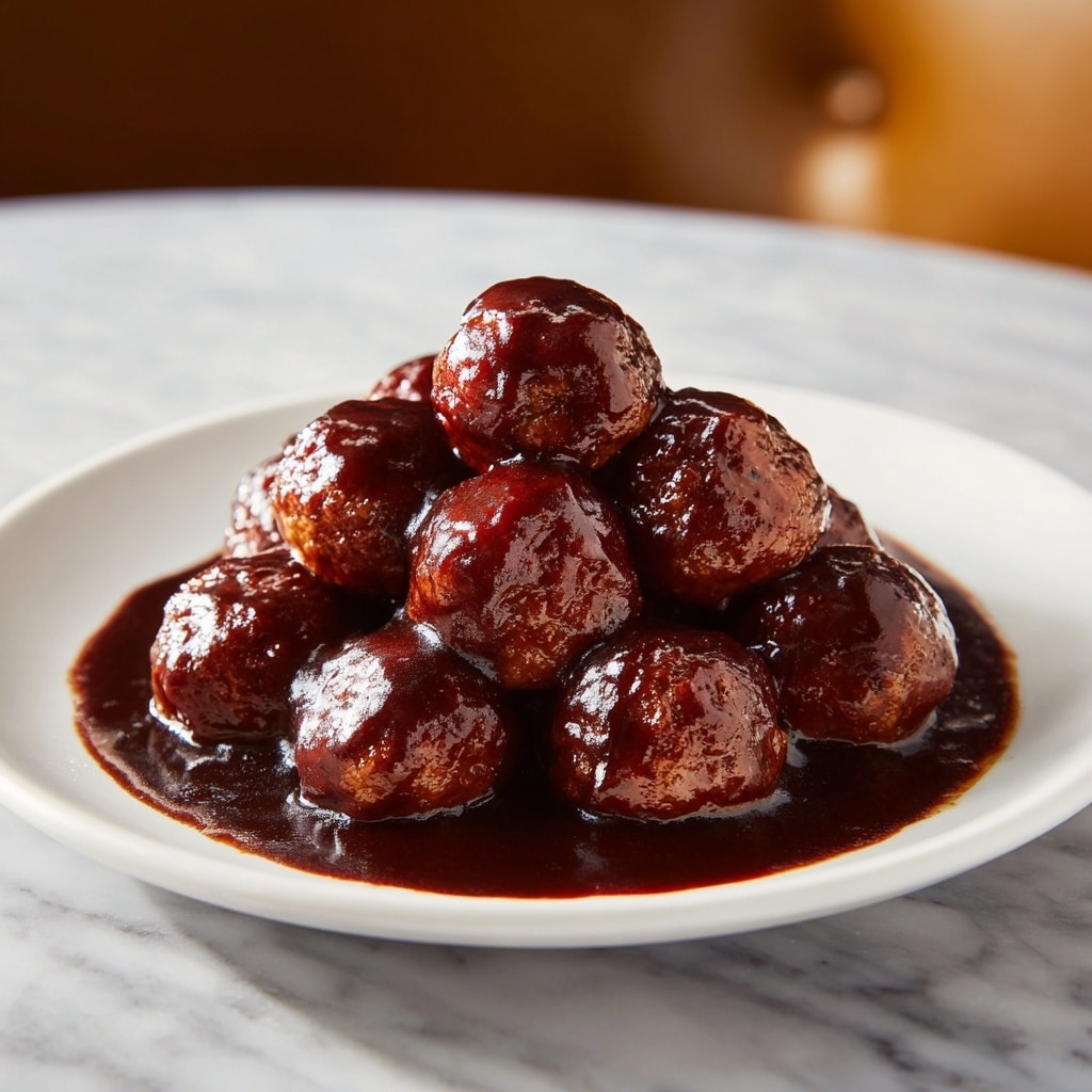 Instant Pot Cranberry Meatballs Recipe - Recipe Image