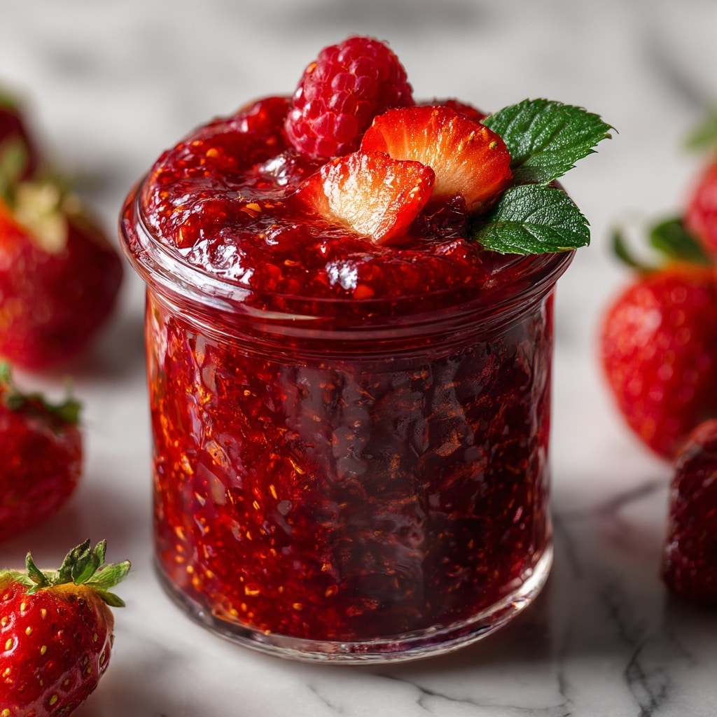 Simple Homemade Strawberry Sauce Recipe - Recipe Image