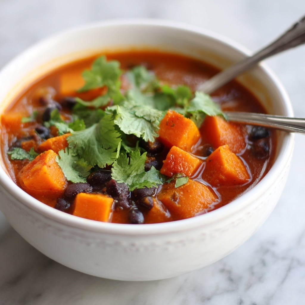 Sweet Potato and Black Bean Soup Recipe
