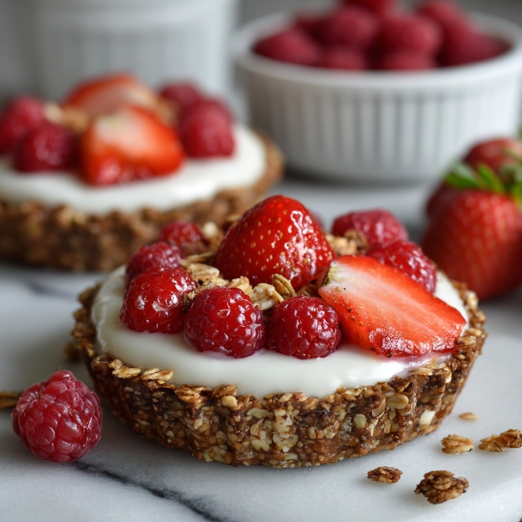 Breakfast Fruit Tart with Granola Crust Recipe - Recipe Image