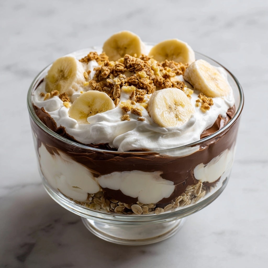 Chocolate Banana Pudding Fluff Recipe - Recipe Image